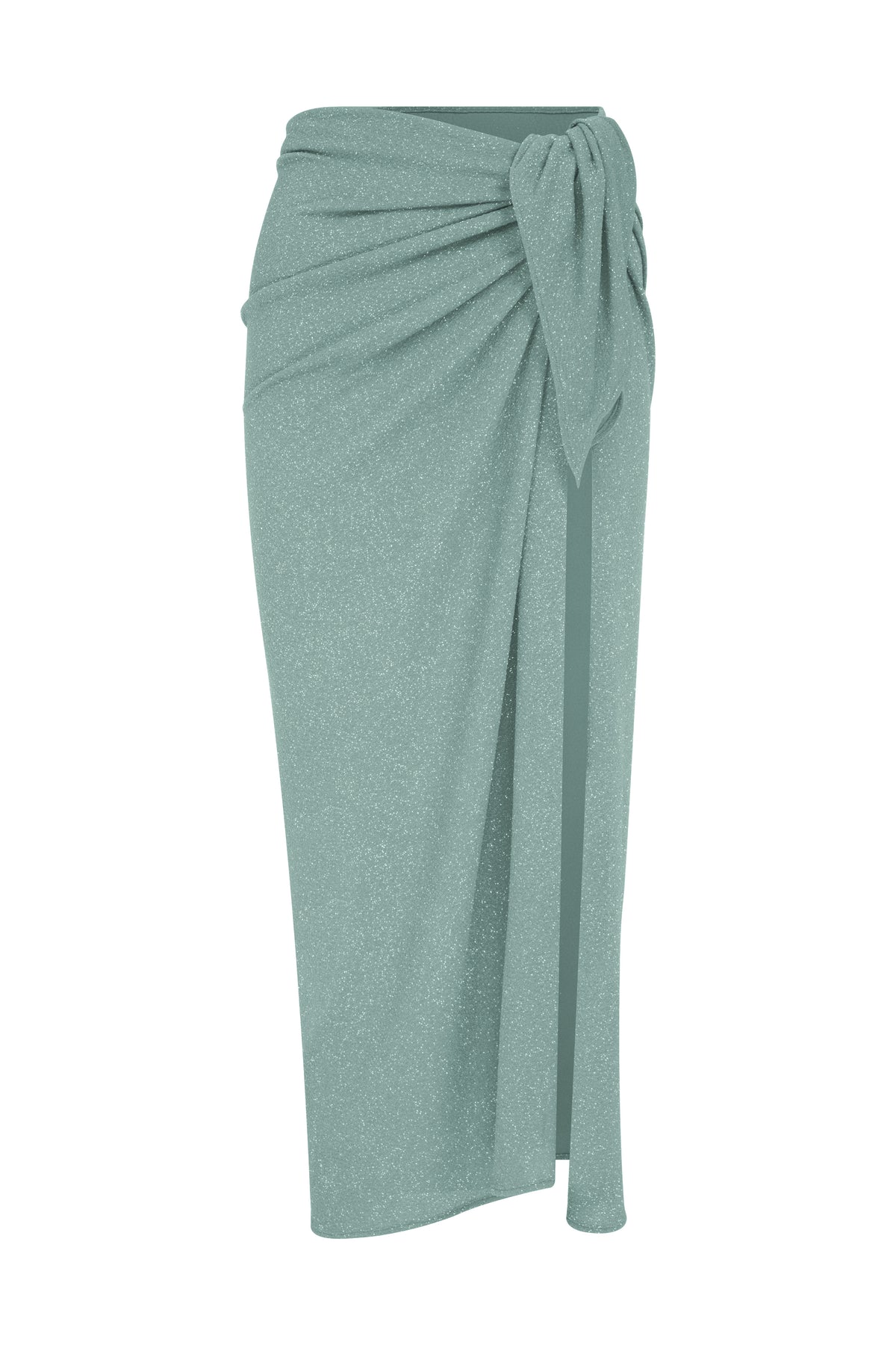 Parıltılı Elegance Maxi Pareo Su Yeşili