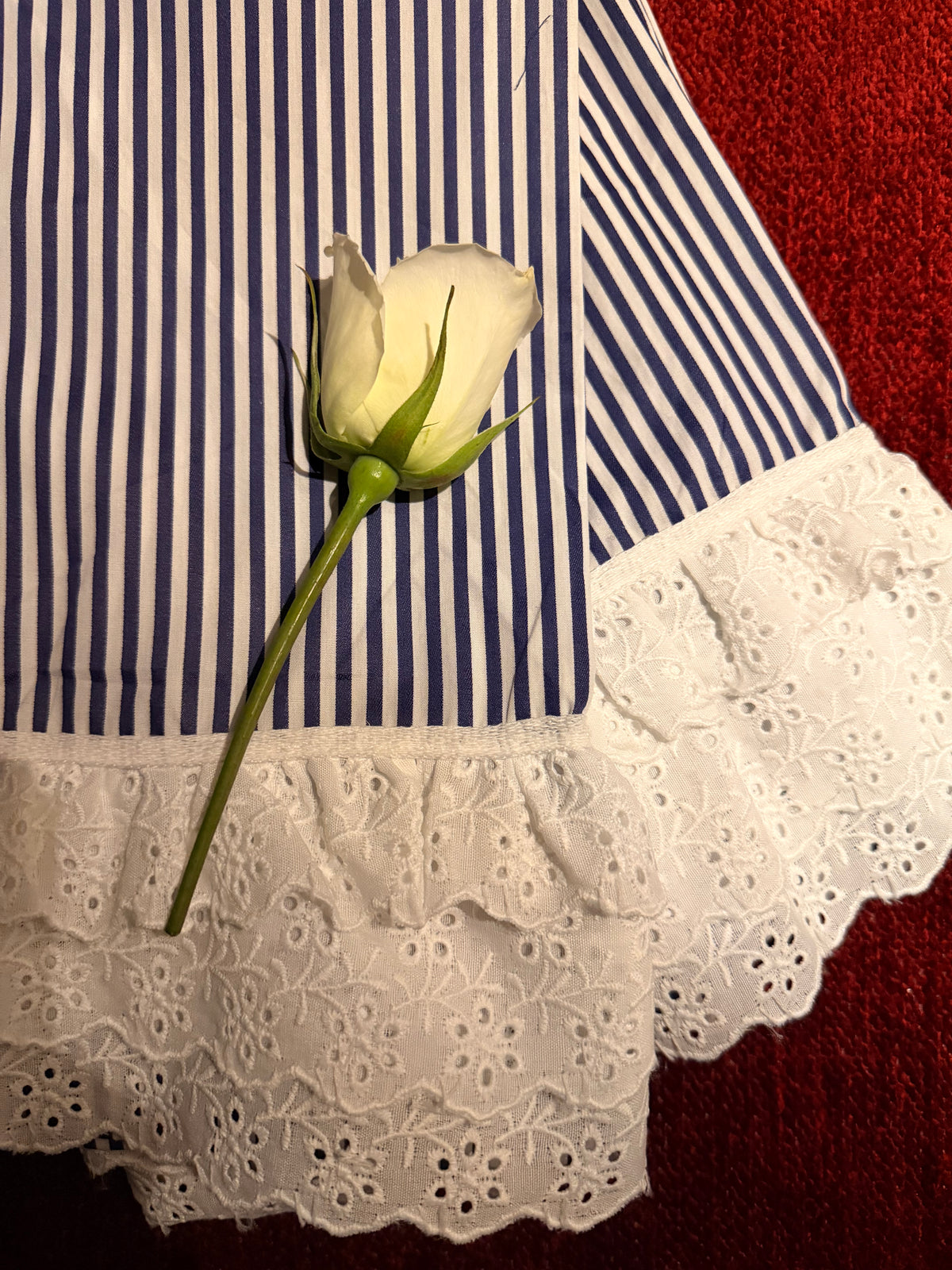 Contessa Çizgili Pamuklu Pijama Set