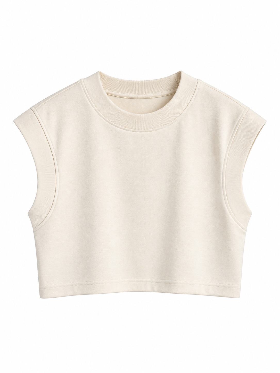 Nola Krem Kısa T-Shirt