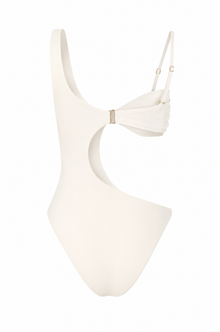 Vanilya İncili Cordelia Cutout Mayo Beyaz