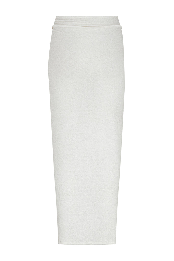 ELEGANCE SPARKLING MAXI PAREO - INFINITY WHITE