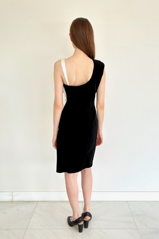 KADİFE MİDİ ELBİSE